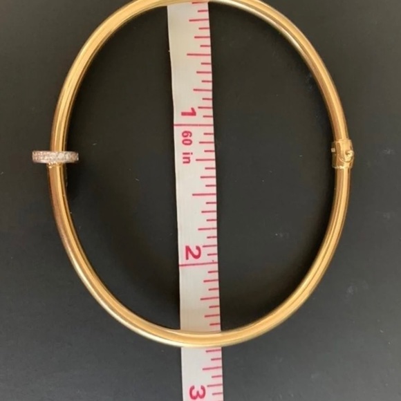 18k gold bangle bracelet - Picture 3 of 10